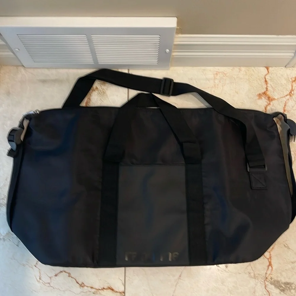 PACO RABANNE black large weeken bag
